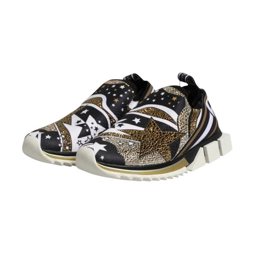 Dolce & Gabbana Multicolor Sorrento Low Top Sneakers Shoes