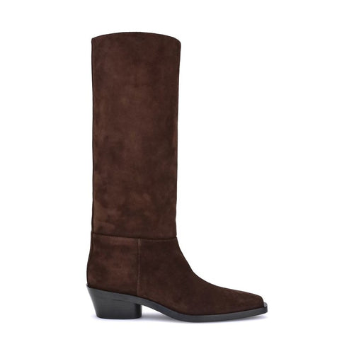 Proenza Schouler Brown Calf Leather Bos Taurus Ankle Boots
