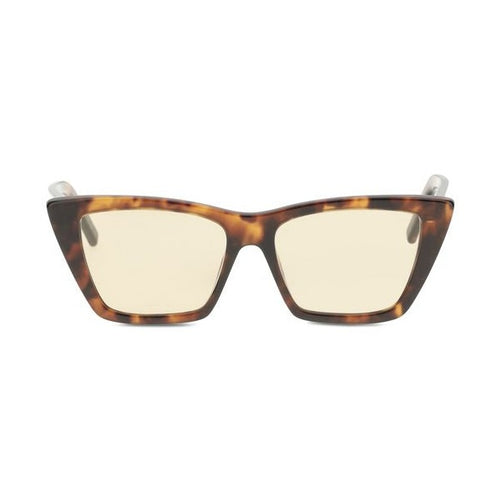 Saint Laurent Beige Acetate Sunglasses