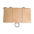 Dolce & Gabbana Beige Calfskin Leather Large Crossbody Card Holder Wallet