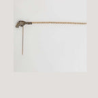 Dolce & Gabbana Lapel Pin Brass Copper Revolver Men Accessories Brooch