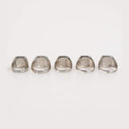 Dolce & Gabbana Silver Tone Brass Lettering Set 5 Pieces Adjustable Ring