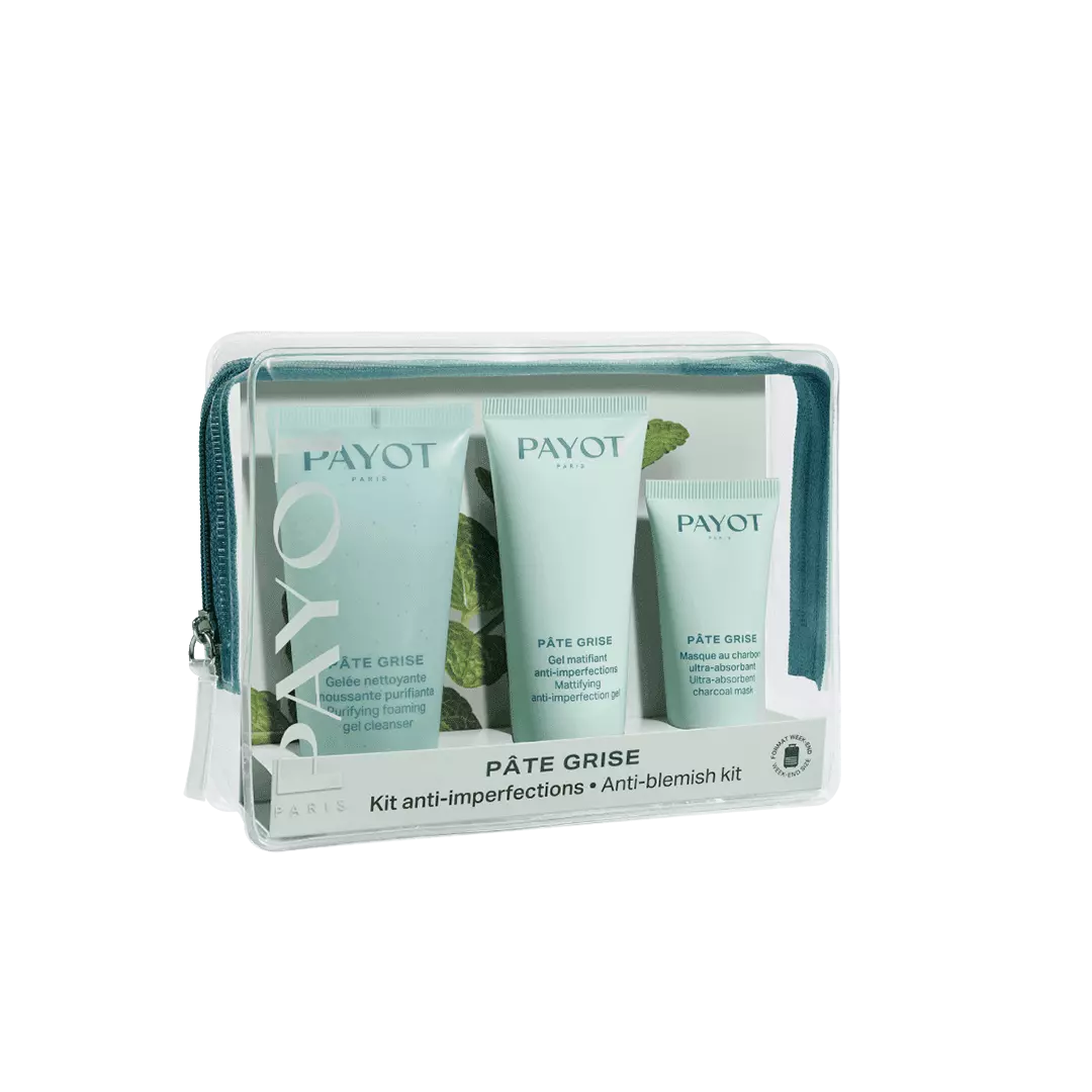 Payot anti-blemish gift set ƒ?? foaming gel, charcoal mask &amp; anti-imperfection gel | 50ml