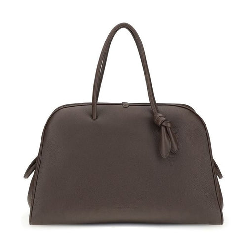 Jacquemus Brown Calf Leather Bos Taurus Handbag