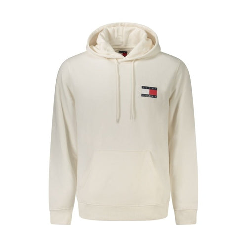 Tommy Hilfiger White Cotton Men's Hooded Sweatshirt