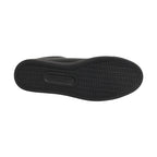 Dolce & Gabbana Black Leather Crystal Heart Low Top Sneakers  Shoes