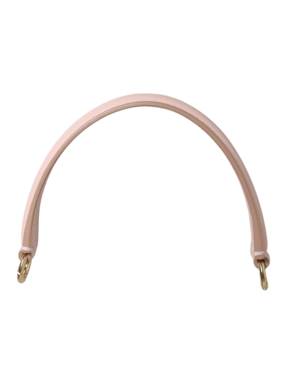 Dolce & Gabbana Strap Pink Leather Gold Tone Big Bag Handle Shoulder Strap