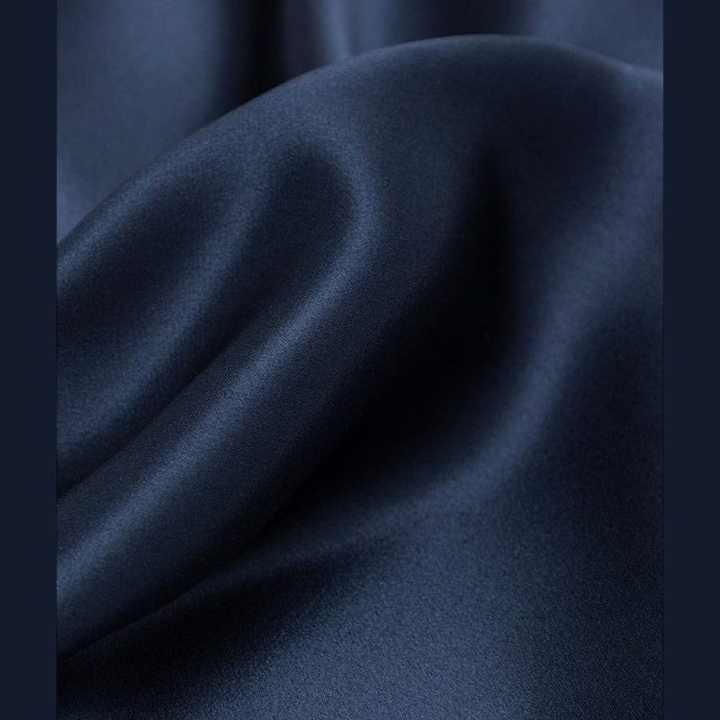 Dolce & Gabbana Blue Silk Pocket Square