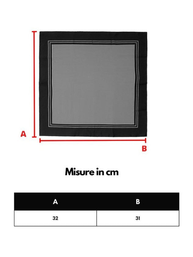 Dolce & Gabbana Blue Silk Pocket Square