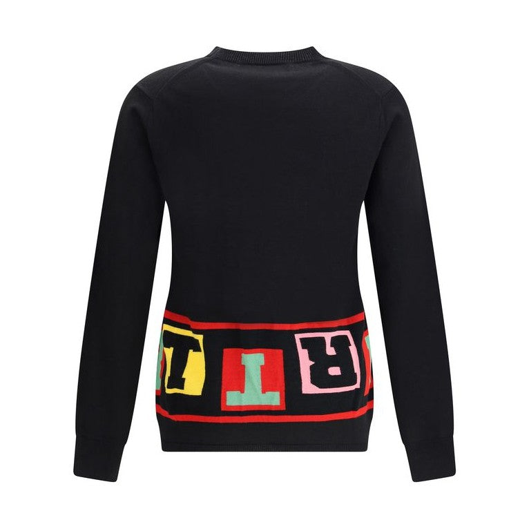 Comme Des Garçons Black Marabou Sweatshirt