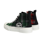 Dolce & Gabbana Multicolor Cotton High Top Men Sneakers Shoes