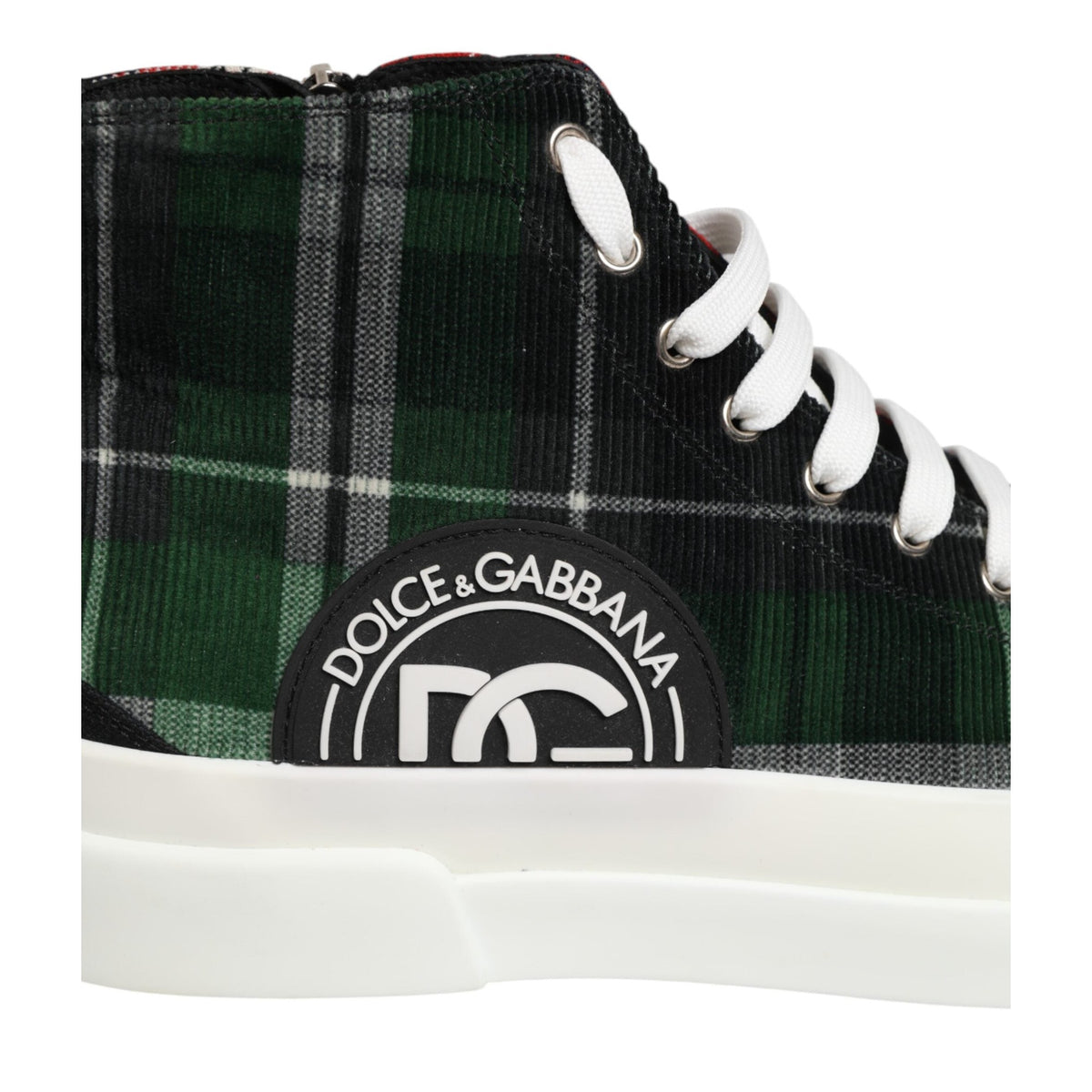 Multicolor Cotton High Top Men Sneakers Shoes