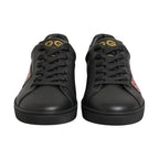 Dolce & Gabbana Black Street Life Low Top Men Sneakers Shoes