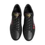 Dolce & Gabbana Black Street Life Low Top Men Sneakers Shoes