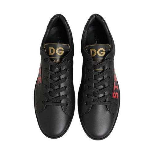 Dolce & Gabbana Black Street Life Low Top Men Sneakers Shoes