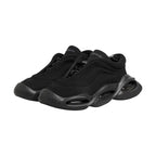 Dolce & Gabbana Black Lace Up Wave Low Top Men Sneaker Shoes