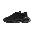 Dolce & Gabbana Black Lace Up Wave Low Top Men Sneaker Shoes