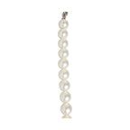 Dolce & Gabbana Black Leather Pearl Chain Bag Accessory Shoulder Strap