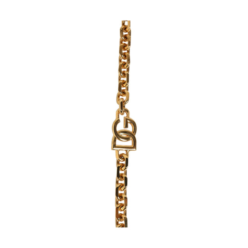 Black Leather Gold Chain Bag Accessory Shoulder Strap