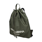 Dolce & Gabbana Green Nylon Backpack