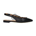 Moschino Black Leather Flats