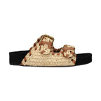 Isabel Marant Beige Raffia Slippers