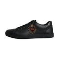 Black London Sacred Heart Men Sneakers Shoes