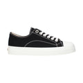 Moschino Black Fabric Low Top Sneakers