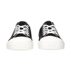 Moschino Black Fabric Low Top Sneakers