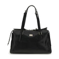 Dolce & Gabbana Black Calf Leather Bos Taurus Shoulder Bag