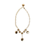 Dolce & Gabbana Gold Crystal Clock Pendant Statement Jewelry Necklace