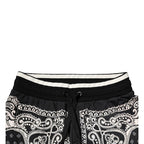 Dolce & Gabbana Black Cotton Bandana Jogger Sweatpants Pants