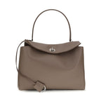 Balenciaga Gray Calf Leather Bos Taurus Shoulder Bag
