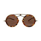Dolce & Gabbana Gold Havana Frame DG Fatto A Mano Eyewea Sunglasses