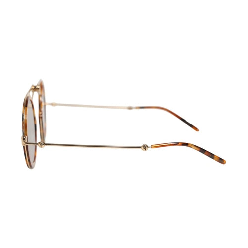 Dolce & Gabbana Gold Havana Frame DG Fatto A Mano Eyewea Sunglasses