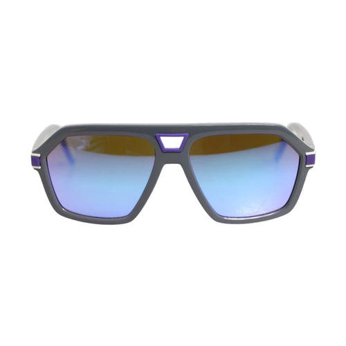 Dolce & Gabbana Blue Acetate Aviator Shades Eyewear Sunglasses