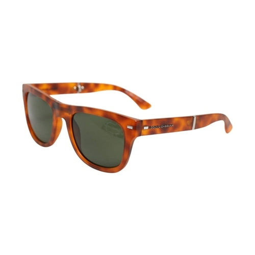 Dolce & Gabbana DG6089 Havana Full Rim Round Lenses Foldable Sunglasses