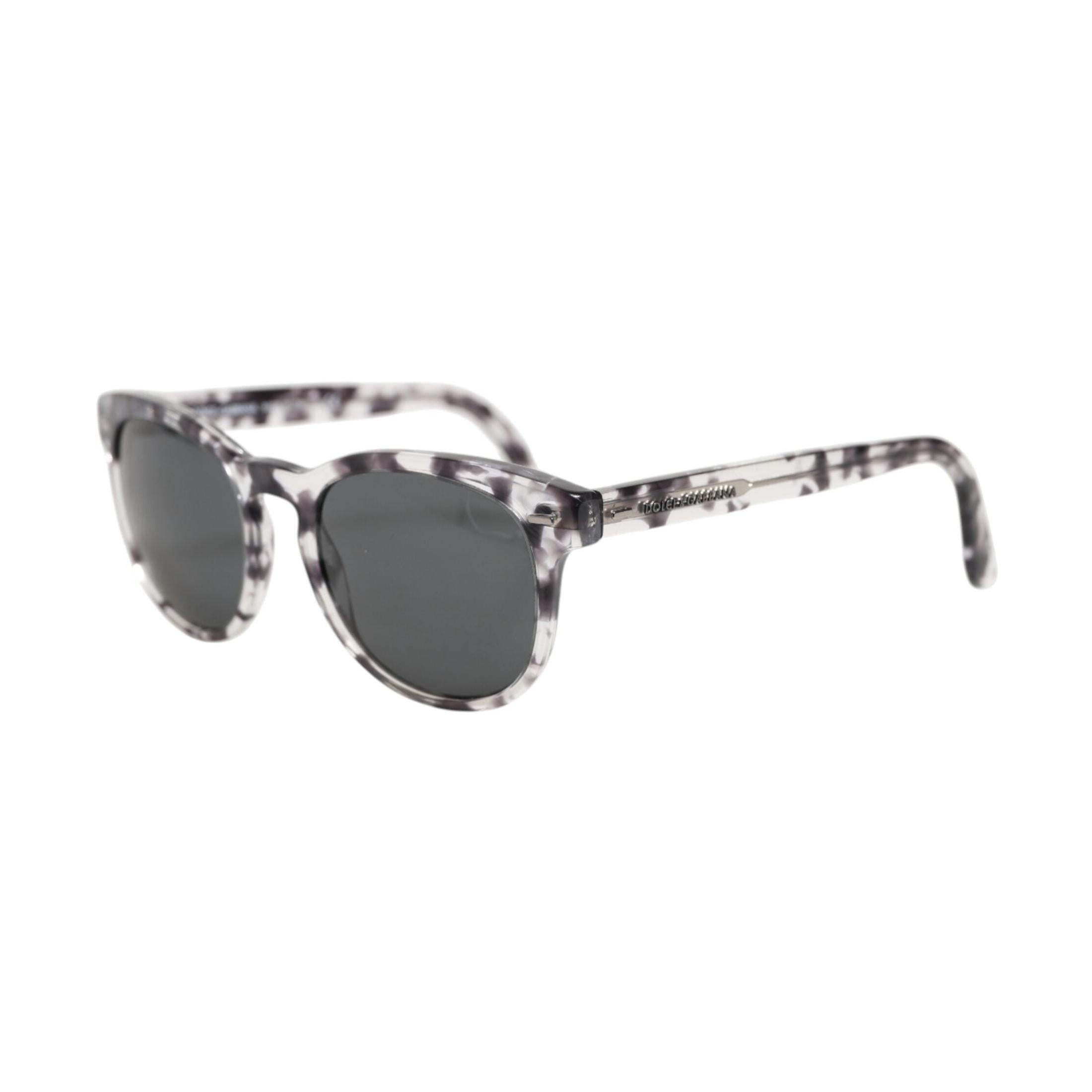 Dolce & Gabbana DG4254 Havana Clear Black Tinted Lenses Sunglasses