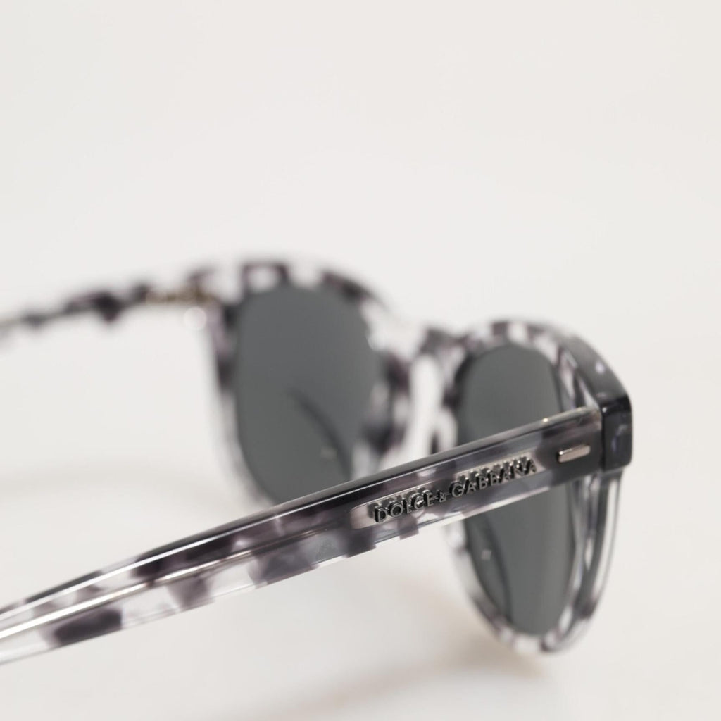 Dolce & Gabbana DG4254 Havana Clear Black Tinted Lenses Sunglasses