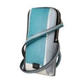 Dolce & Gabbana Blue Leather Cross Body Neck Strap Card Slot Phone Pocket