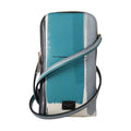 Dolce & Gabbana Blue Leather Cross Body Neck Strap Card Slot Phone Pocket