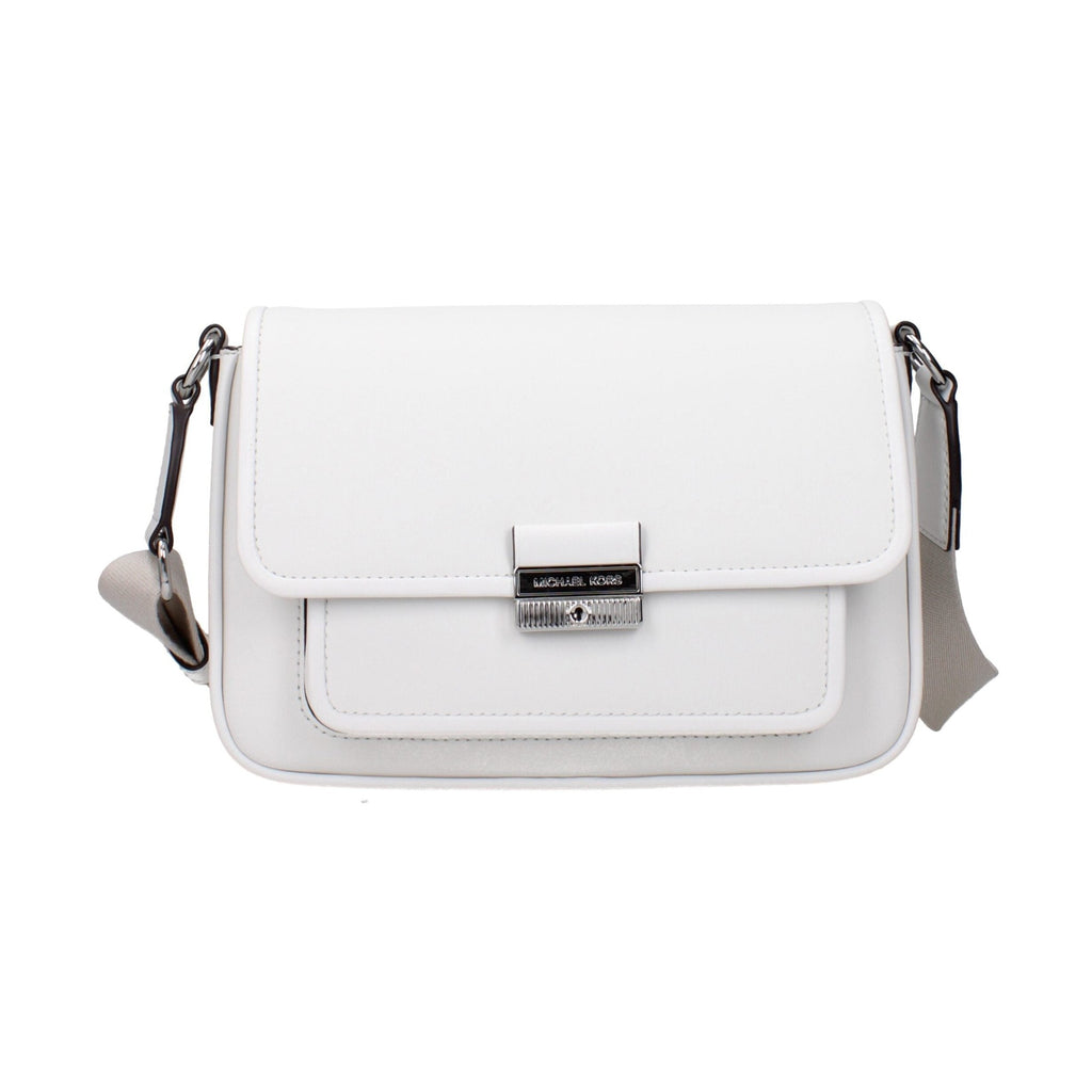 Michael Kors White Leather Crossbody Bag