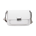 Michael Kors White Leather Crossbody Bag