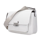 Michael Kors White Leather Crossbody Bag