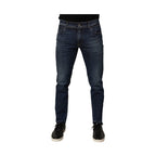 Dolce & Gabbana Blue Cotton Stretch Skinny Men Denim Jeans