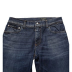Dolce & Gabbana Blue Cotton Stretch Skinny Men Denim Jeans