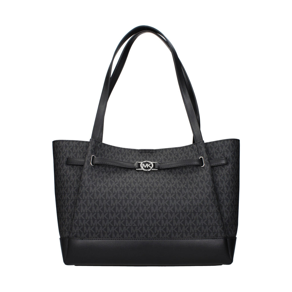 Michael Kors Black Fabric Shoulder Bag
