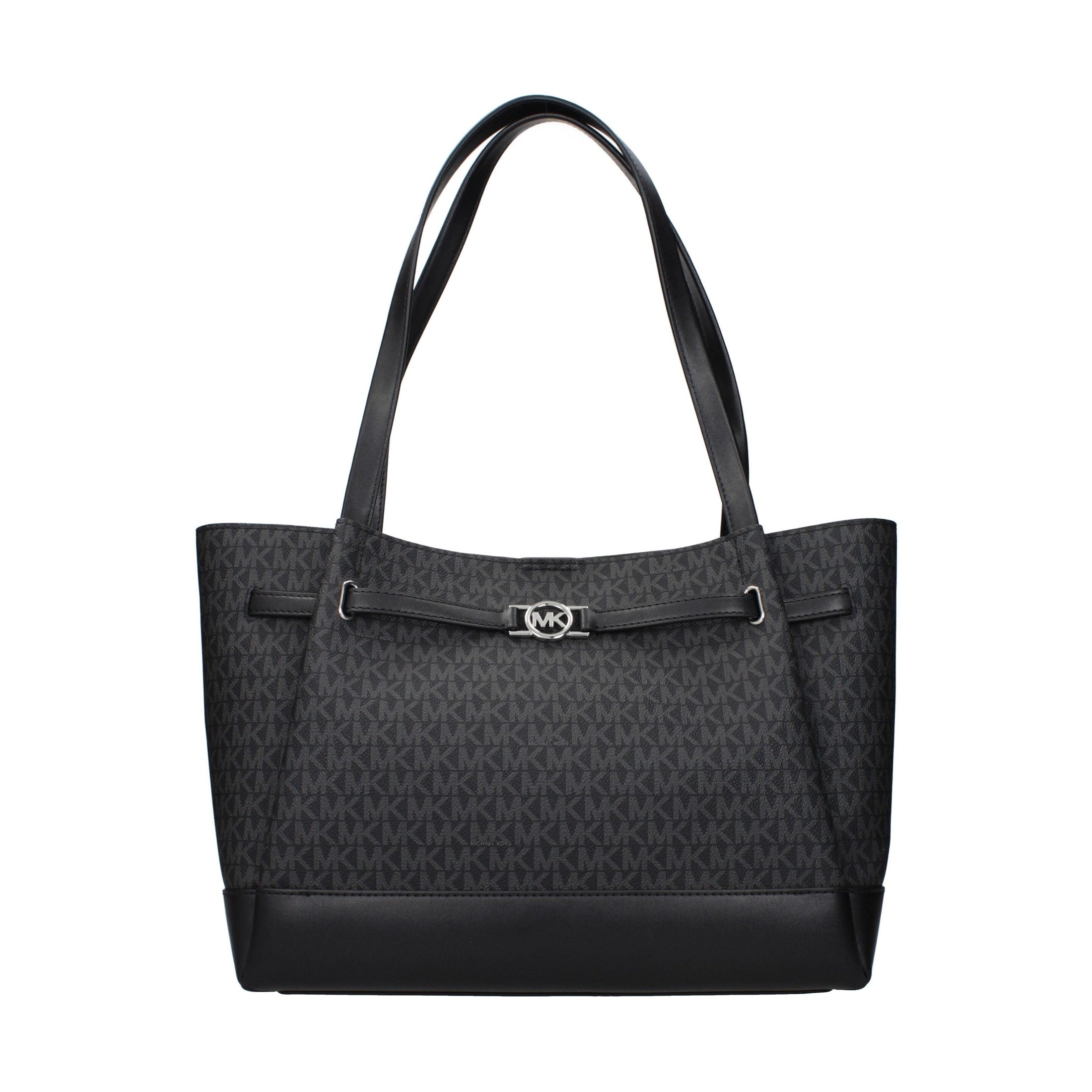 Michael Kors Black Fabric Shoulder Bag
