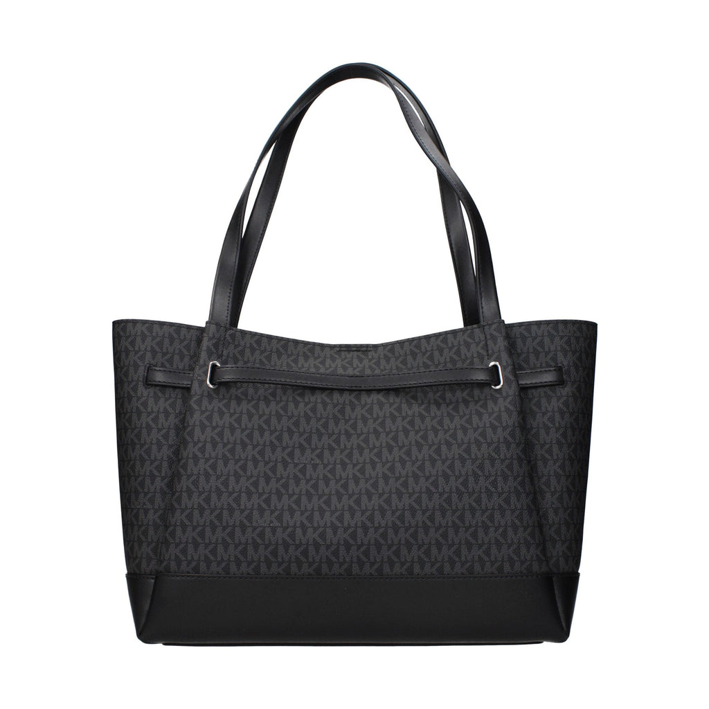 Michael Kors Black Fabric Shoulder Bag