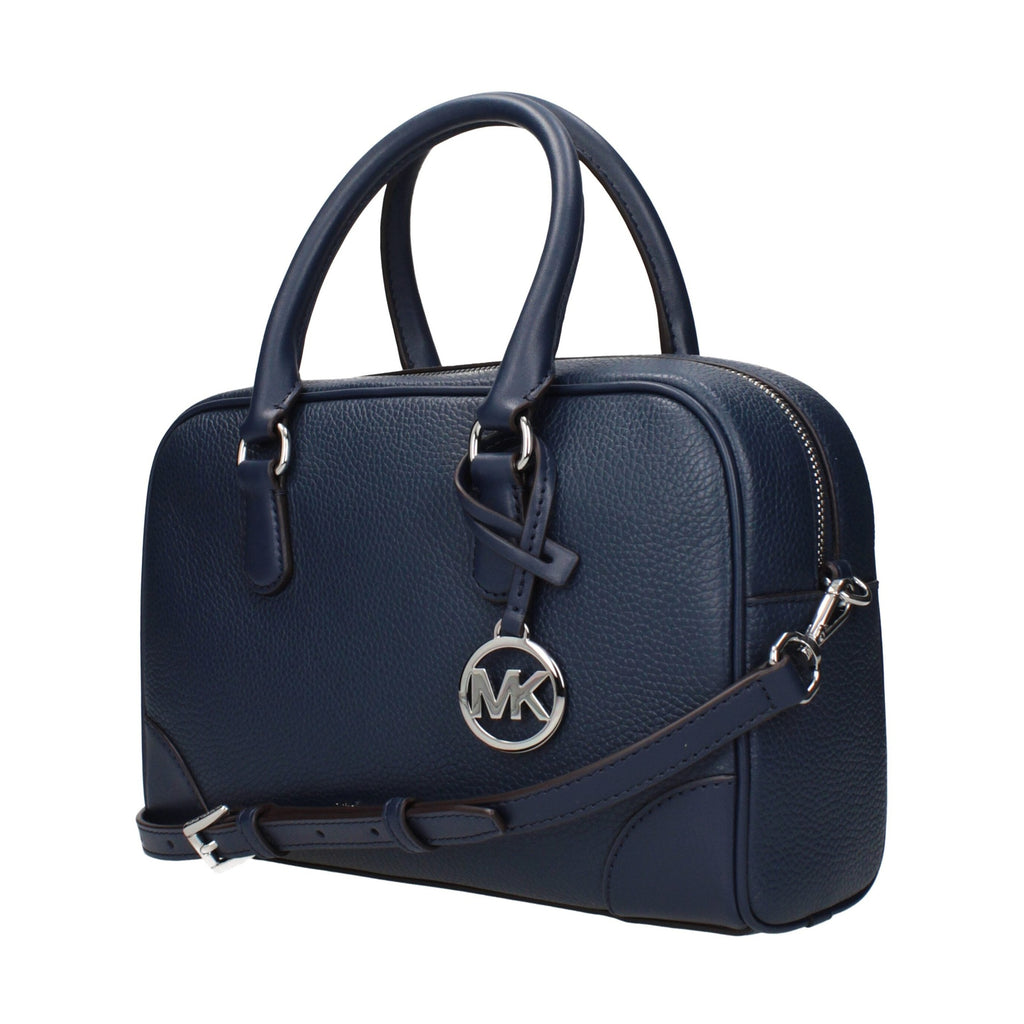 Michael Kors Blue Leather Handbag
